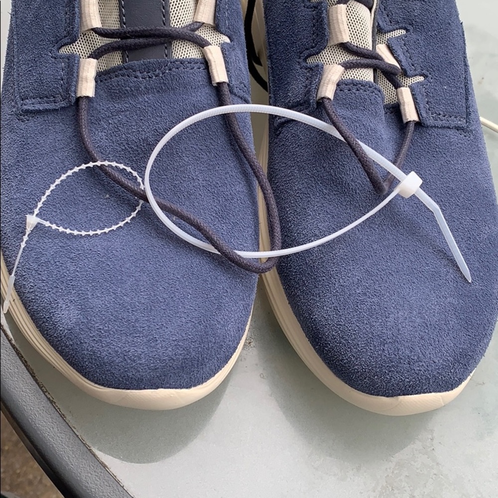 Blue suede grand sports. Cole Haan spot sneakers